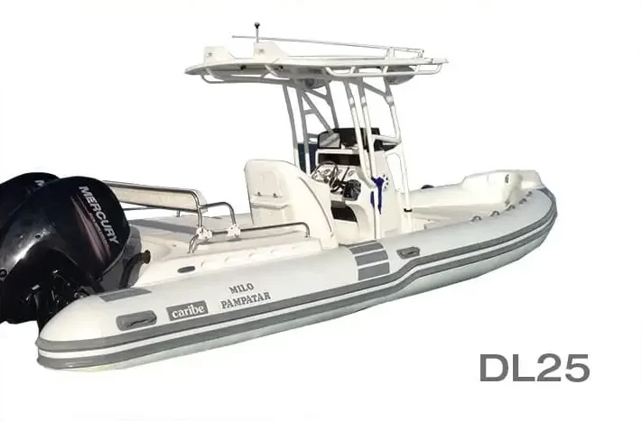 VEVOR JYK6RK000000SKNYTV0 6-Person Transom Sport Tender Inflatable Dinghy Boat with Marine Wood Floor & Adjustable Aluminum Bench, Aluminum